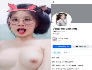 Sex nữ sinh Đặng Thị Bình chơi some khẩu dâm sướng