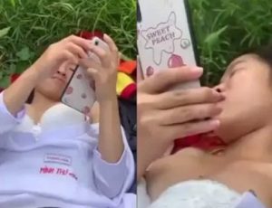 Rủ bạn học ra sau trường đụ nhau