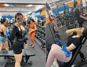 Chịch nhau với em gymer